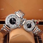 Japan Quartz Chopard Imperiale 2-Tone Rose Gold Replica Watch